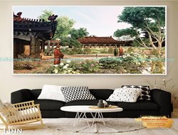 Tranh Hà Nội Xưa GTD10