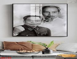 Tranh Chân Dung Bác Hồ Bác Giáp GTD18