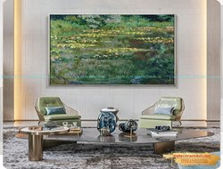 Tranh Hoa Súng Monet GTD02
