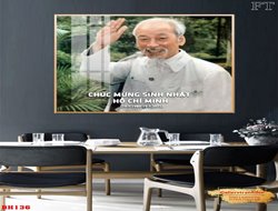 Tranh Bác Hồ GTD35