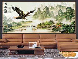 Tranh Đại Bàng Tung Cánh GTD02