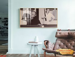Tranh Chân Dung Bác Hồ Bác Giáp GTD13