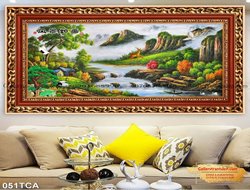 Tranh Treo Tường Phong Thủy Phòng Khách GTD35