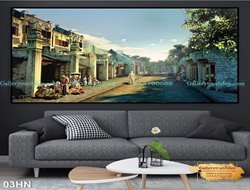 Tranh Hà Nội Xưa GTD03