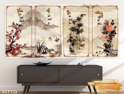 Tranh Tứ Quý GTD33
