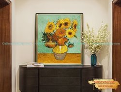 Tranh Hoa Hướng Dương Van Gogh GTD27
