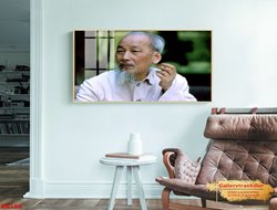 Tranh Chân Dung Bác Hồ GTD04