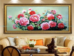 Tranh Hoa Mẫu Đơn GTD31