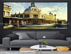 Tranh Phố Hà Nội Xưa GTD36
