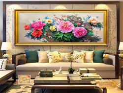 Tranh Hoa Mẫu Đơn Đẹp GTD29