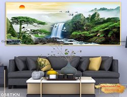 Tranh Sơn DầuTùng Hạc GTD29