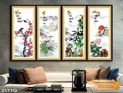 Tranh Tứ Quý GTD24