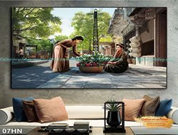 Tranh Hà Nội Xưa GTD07