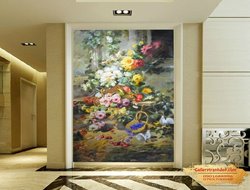 Tranh Vẽ Hoa Hồng Đẹp GTD34