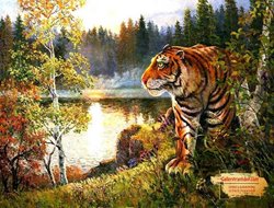 Tranh Con Hổ GTD21