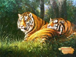 Tranh Hổ GTD08