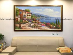 Tranh sơn dầu phong cảnh biển GTD32