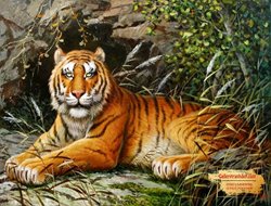 Tranh Hổ Phong Thủy GTD32