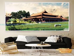 Tranh Hà Nội Xưa GTD12