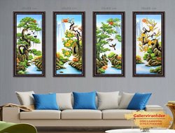 Tranh Tứ Quý GTD02