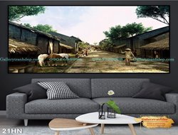 Tranh Hà Nội Xưa GTD16