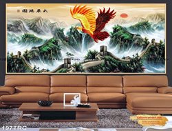 Tranh Đại Bàng Tung Cánh GTD07