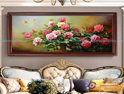 Tranh Hoa Mẫu Đơn GTD36