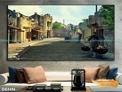 Tranh Hà Nội Xưa GTD06