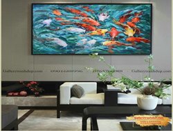 Tranh Cửu Ngư Quần Hội GTD32