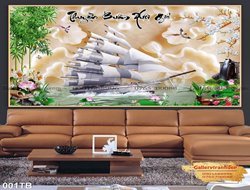 Tranh Thuận Buồm Xuôi Gió GTD01