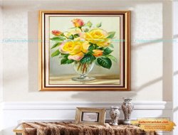 Tranh Vẽ Hoa Hồng Đẹp GTD36
