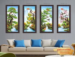 Tranh Tứ Quý GTD01