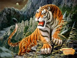 Tranh Hổ Phong Thủy GTD33