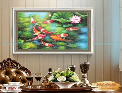 Tranh Mừng Tân Gia GTD18