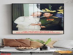 Tranh Bác Hồ Bác Giáp GTD22