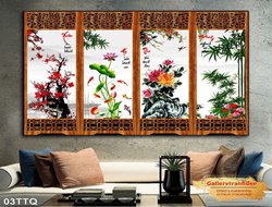 Tranh Tứ Quý GTD06