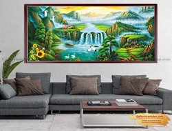 Tranh Tùng Hạc GTD12