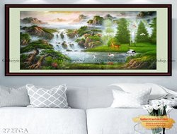 Tranh Tùng Hạc Diên Niên GTD07