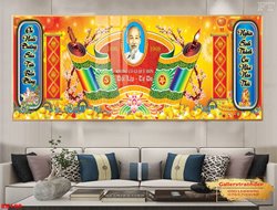 Tranh Chân Dung Bác Hồ GTD01