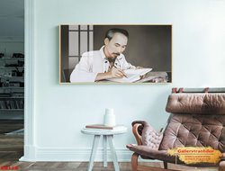 Tranh Bác Hồ GTD25