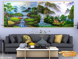 Tranh Sơn DầuTùng Hạc GTD28